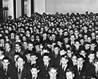 Assembly at East Grinstead County Grammar School